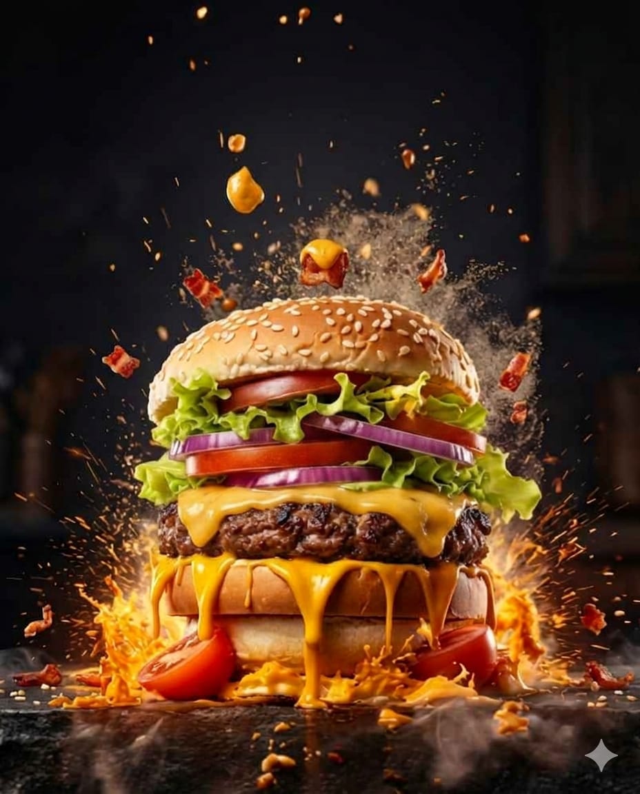 Premium burger